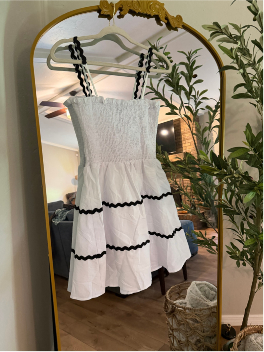 NEW Ric Rak Beach Mini Lined Dress 4/6 - Picture 5 of 7
